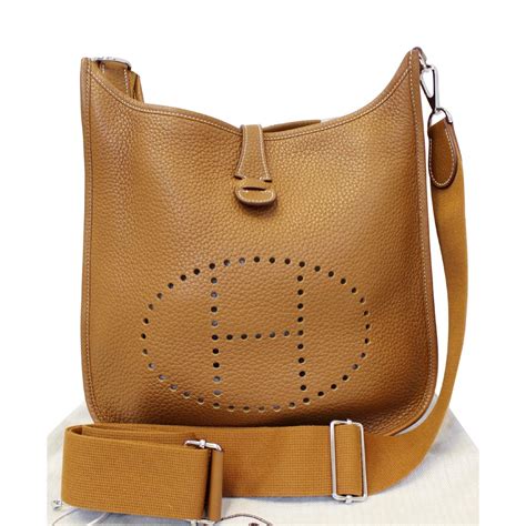 hermes evelyne bag size|hermes evelyne crossbody bag.